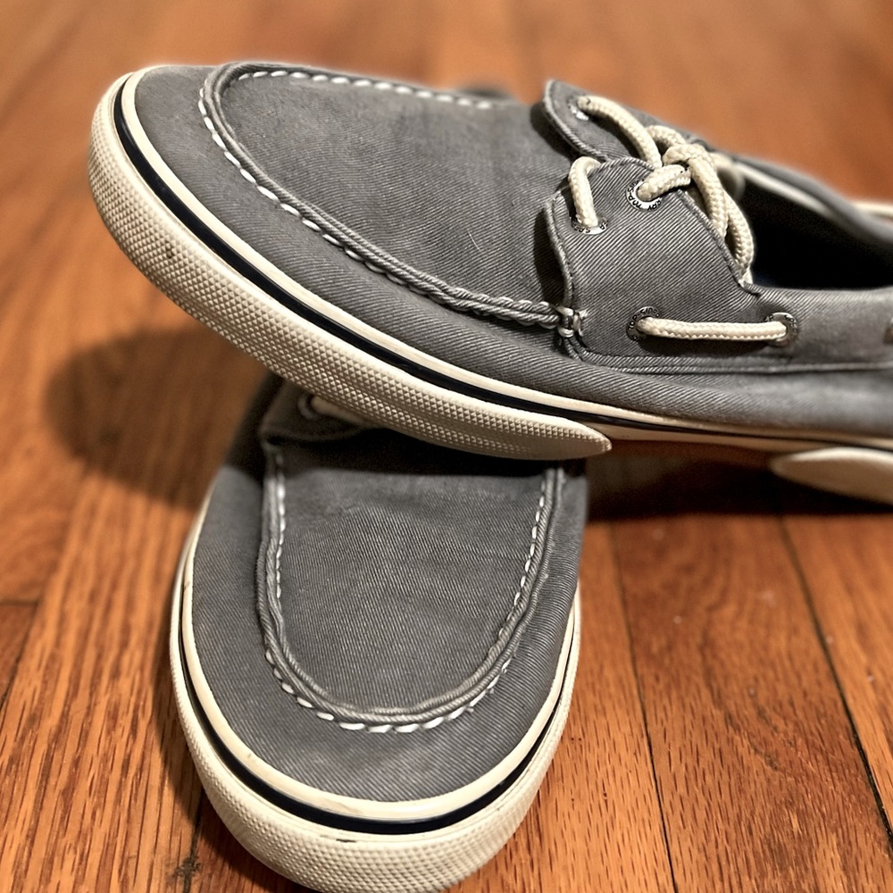 Sperry canvas loafers